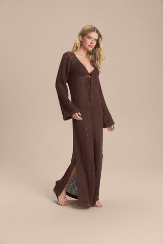 Luxe Knit Multi Long Dress