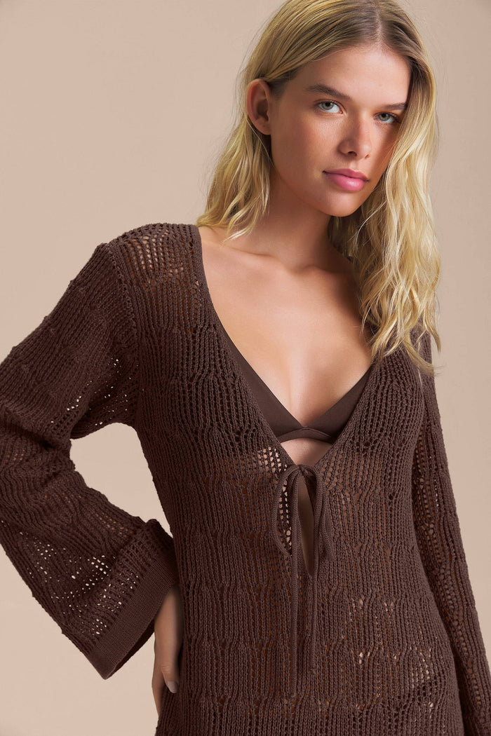 Luxe Knit Multi Long Dress