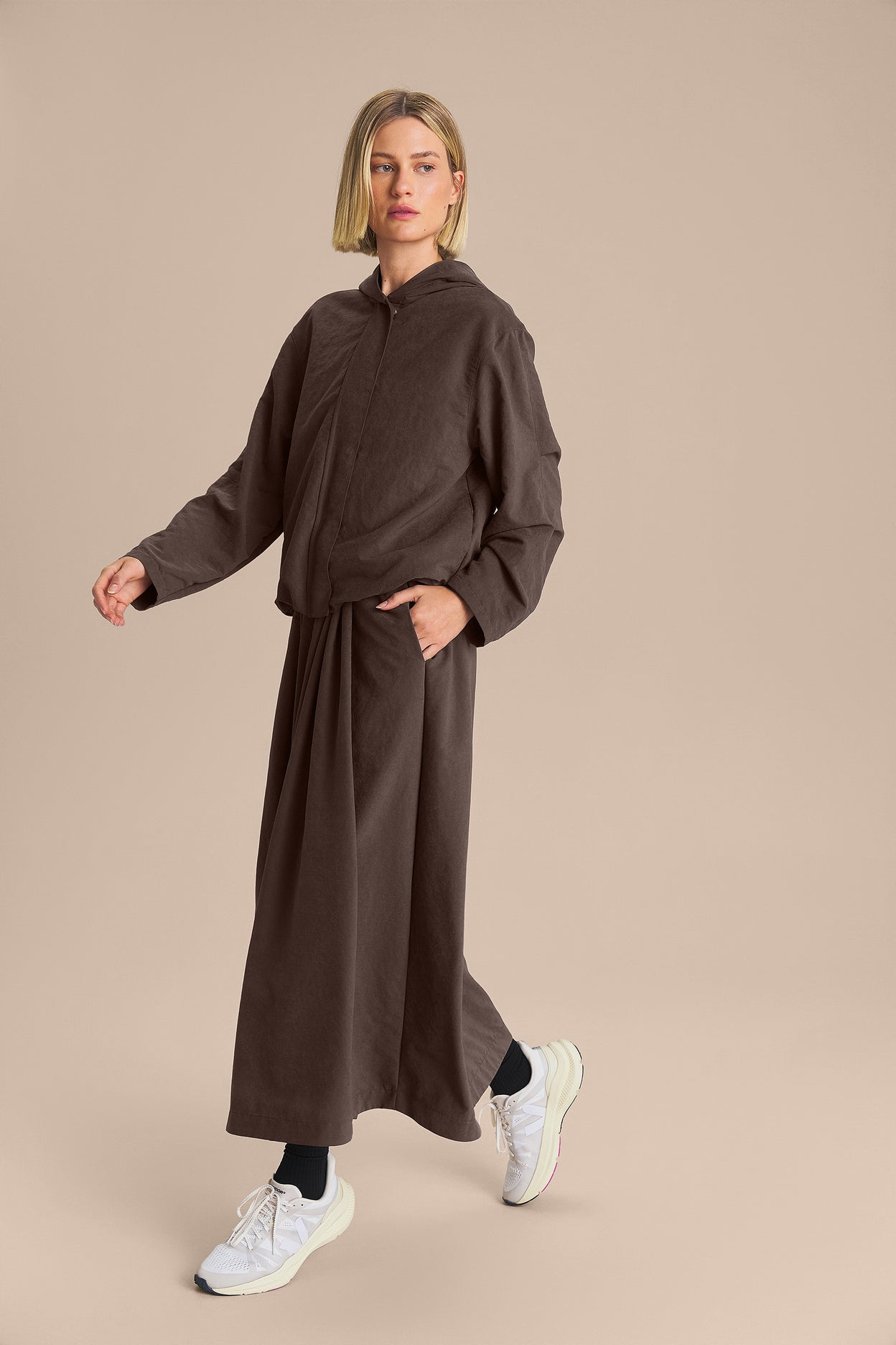 Like Midi Pleated Skirt