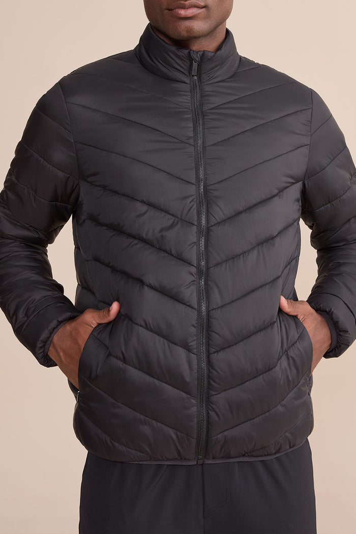 Fresh Nylon Men's Puffer Jacket