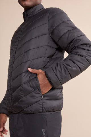 Fresh Nylon Men's Puffer Jacket