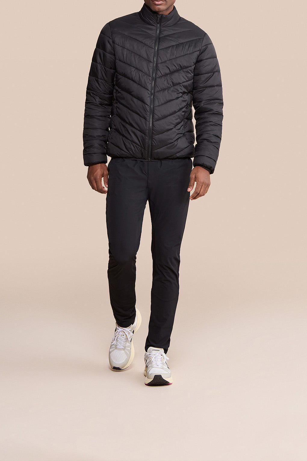 Fresh Nylon Men's Puffer Jacket