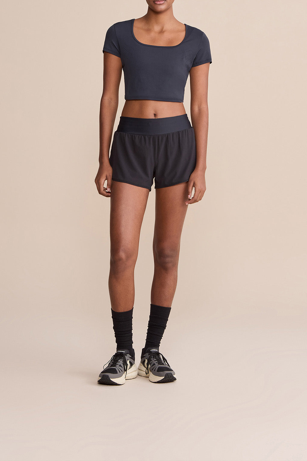 Broad Laser Cropped Top