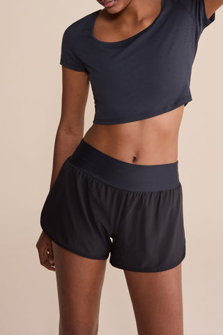 Broad Laser Cropped Top