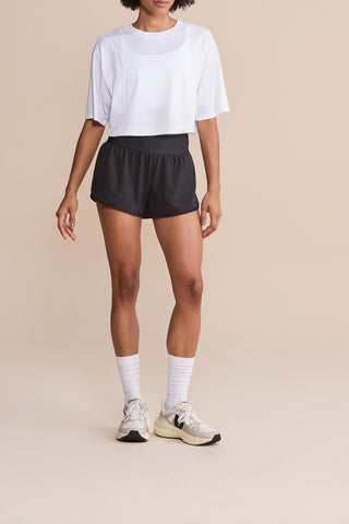 Soft Pima Cropped T-Shirt