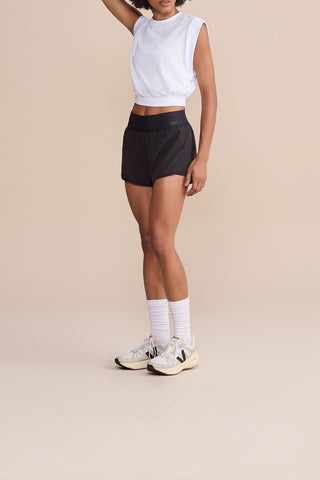 Soft Pima Cropped Tank Top