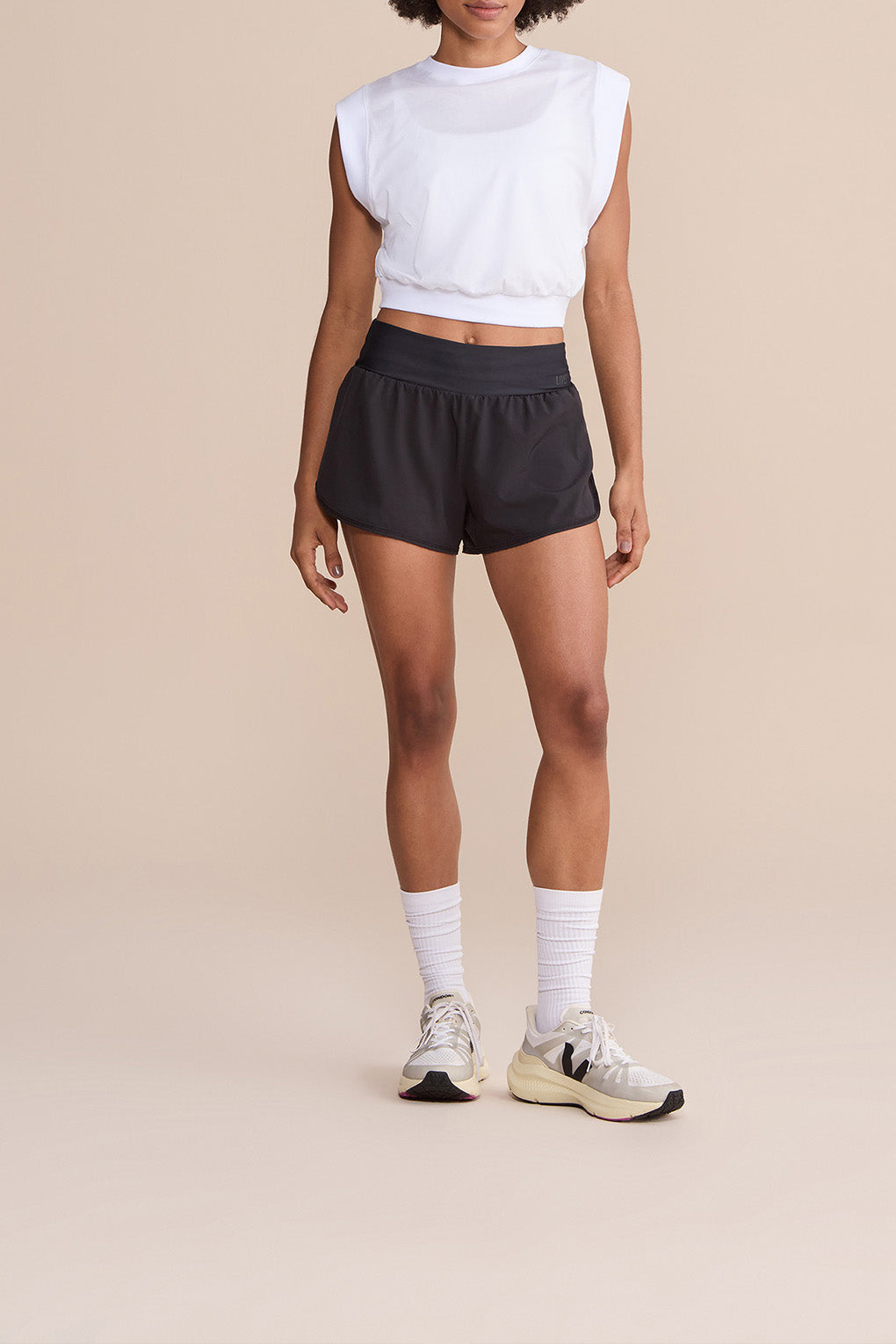 Soft Pima Cropped Tank Top