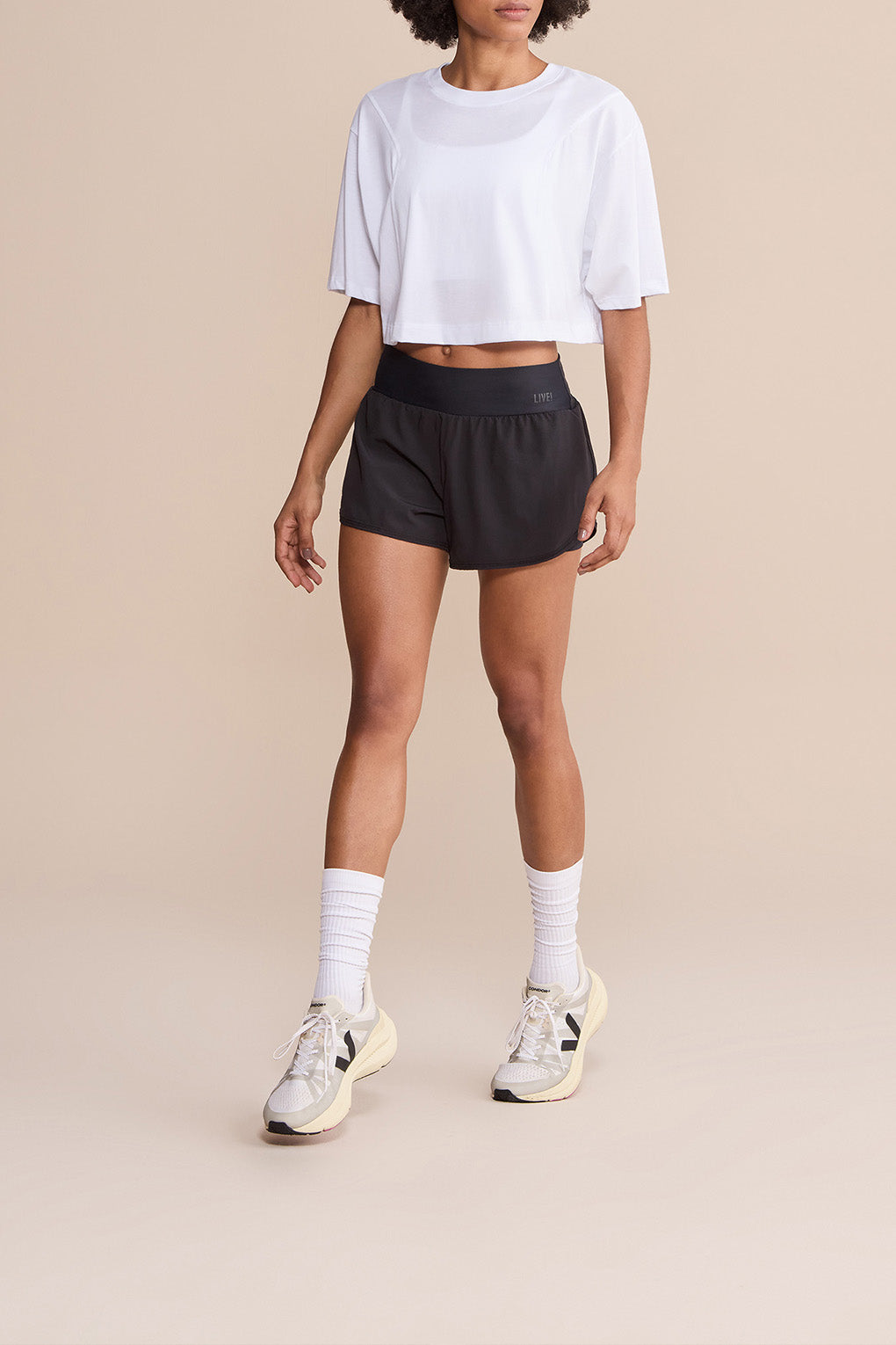 Soft Pima Cropped T-Shirt