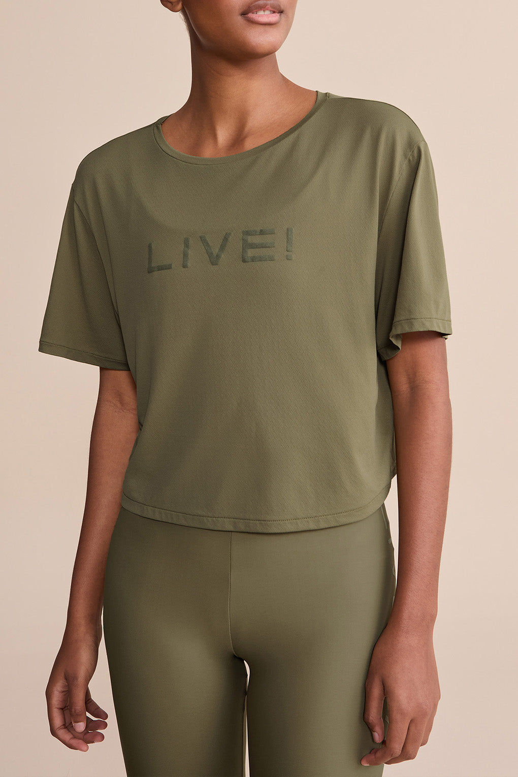 LIVE! Comfort Cropped T-Shirt