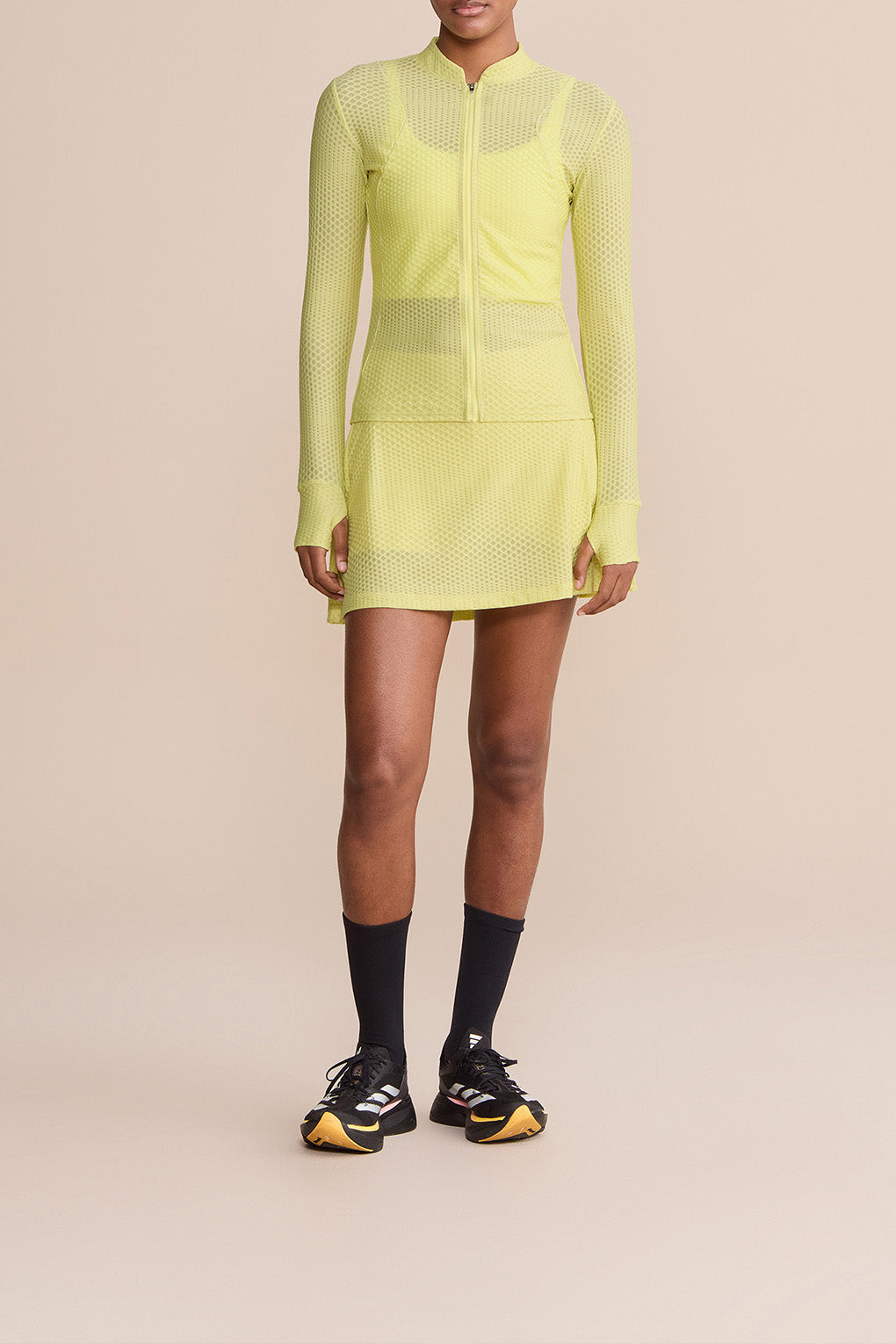 Effect Texture Run Jacket