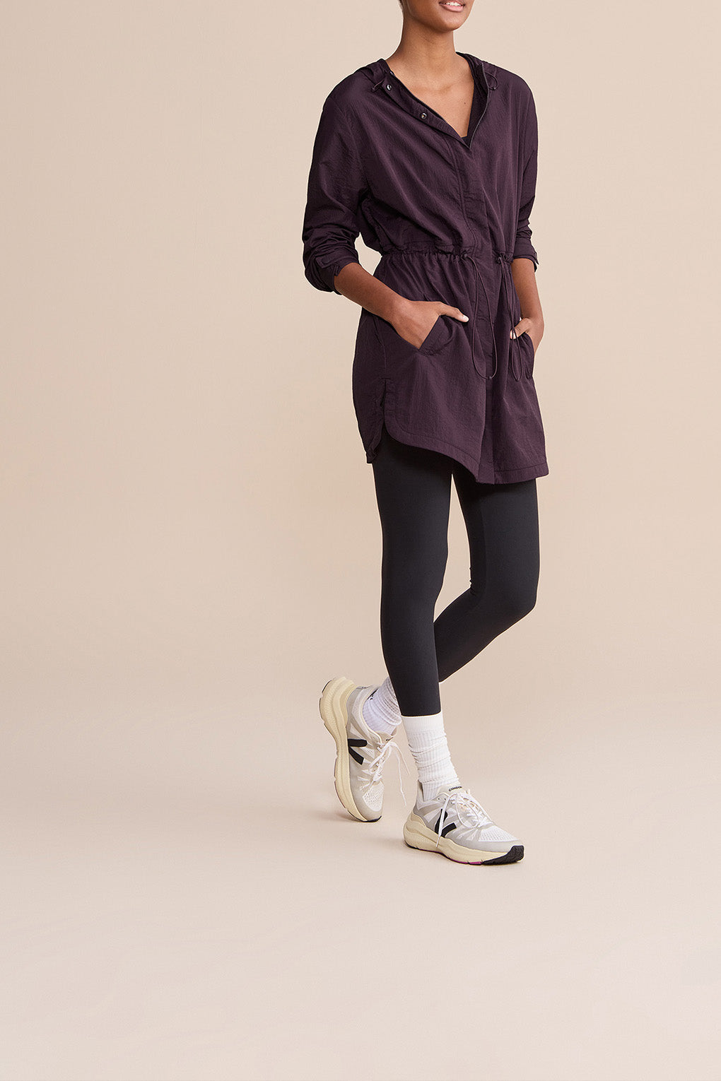 Long Nylon Volt Parka