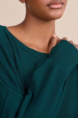 Mesh Stitch Knit Sweater