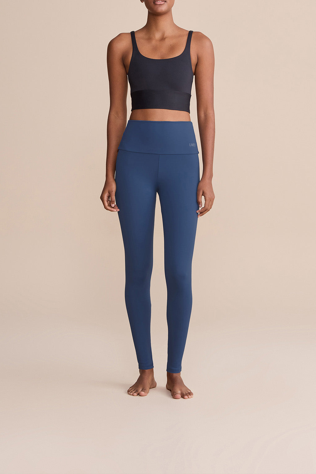 ByNature Wide-Waistband Long Leggings