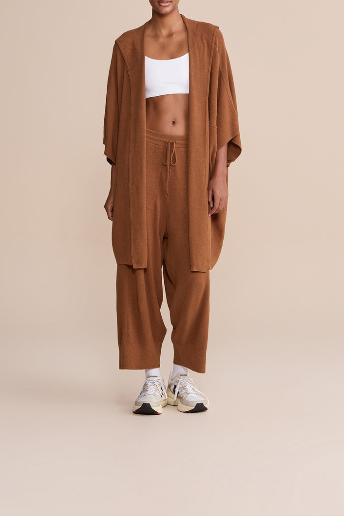 CozyMesh Hooded Cardigan