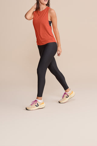 Long Cross Back Comfort Tank Top