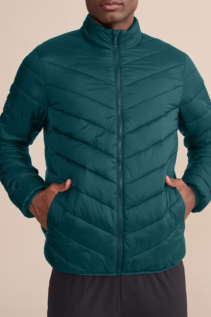 Fresh Nylon Men's Puffer Jacket