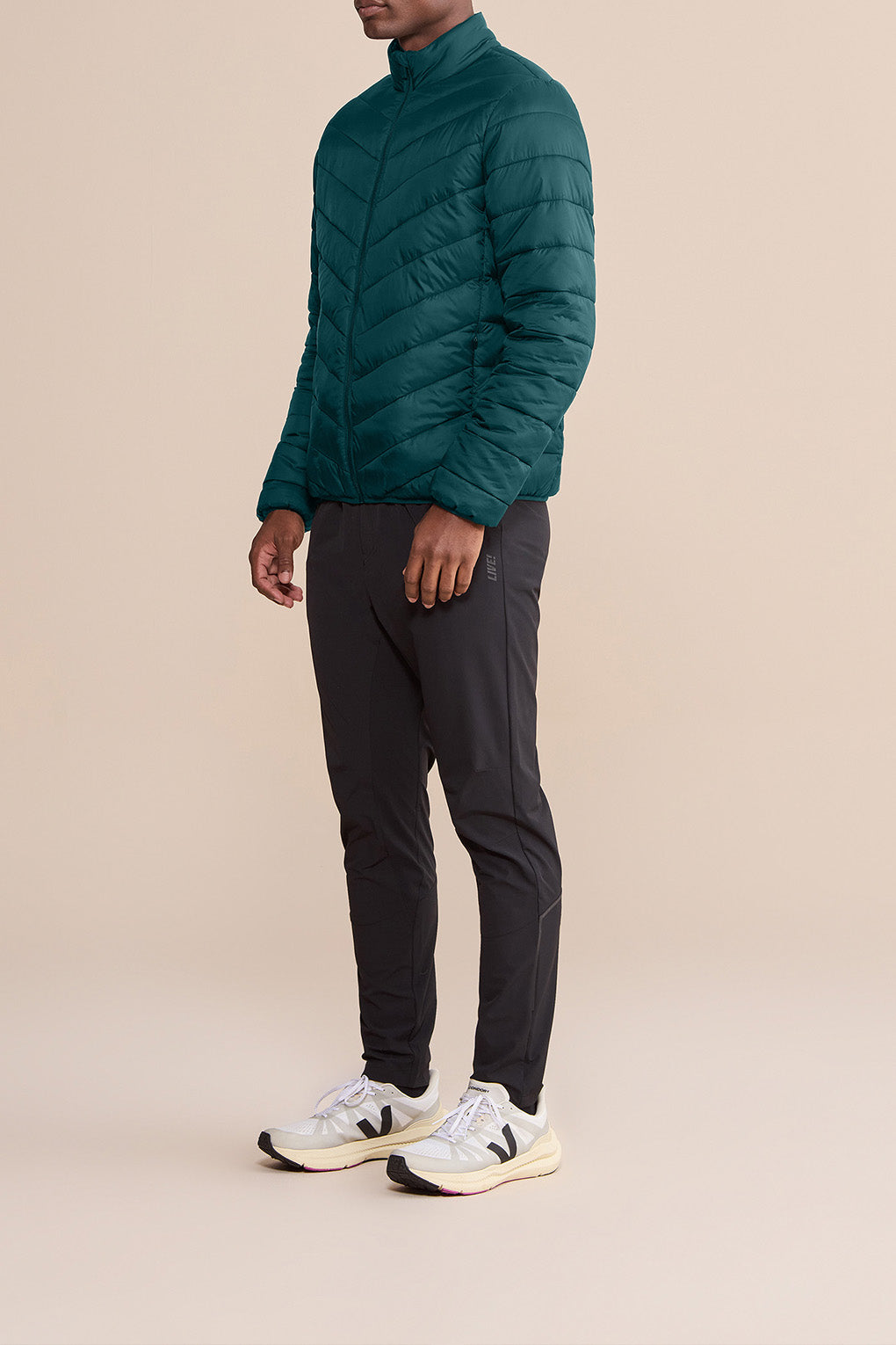 Fresh Nylon Men's Puffer Jacket