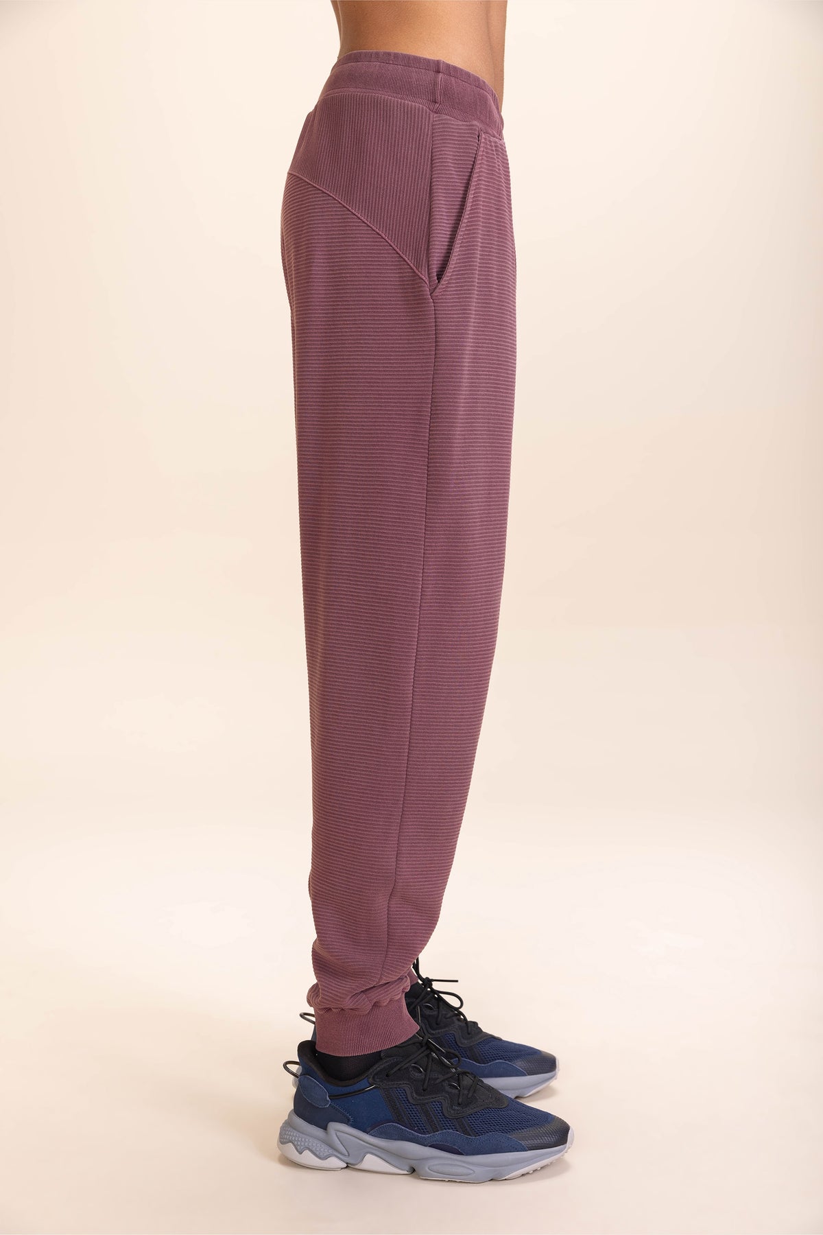 Ribbed Washed Men's Pants