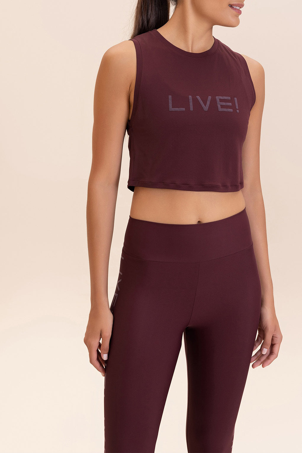 LIVE! Comfort Crop Tank Top