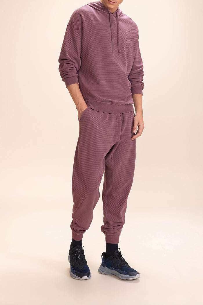 Ribbed Washed Men's Pants