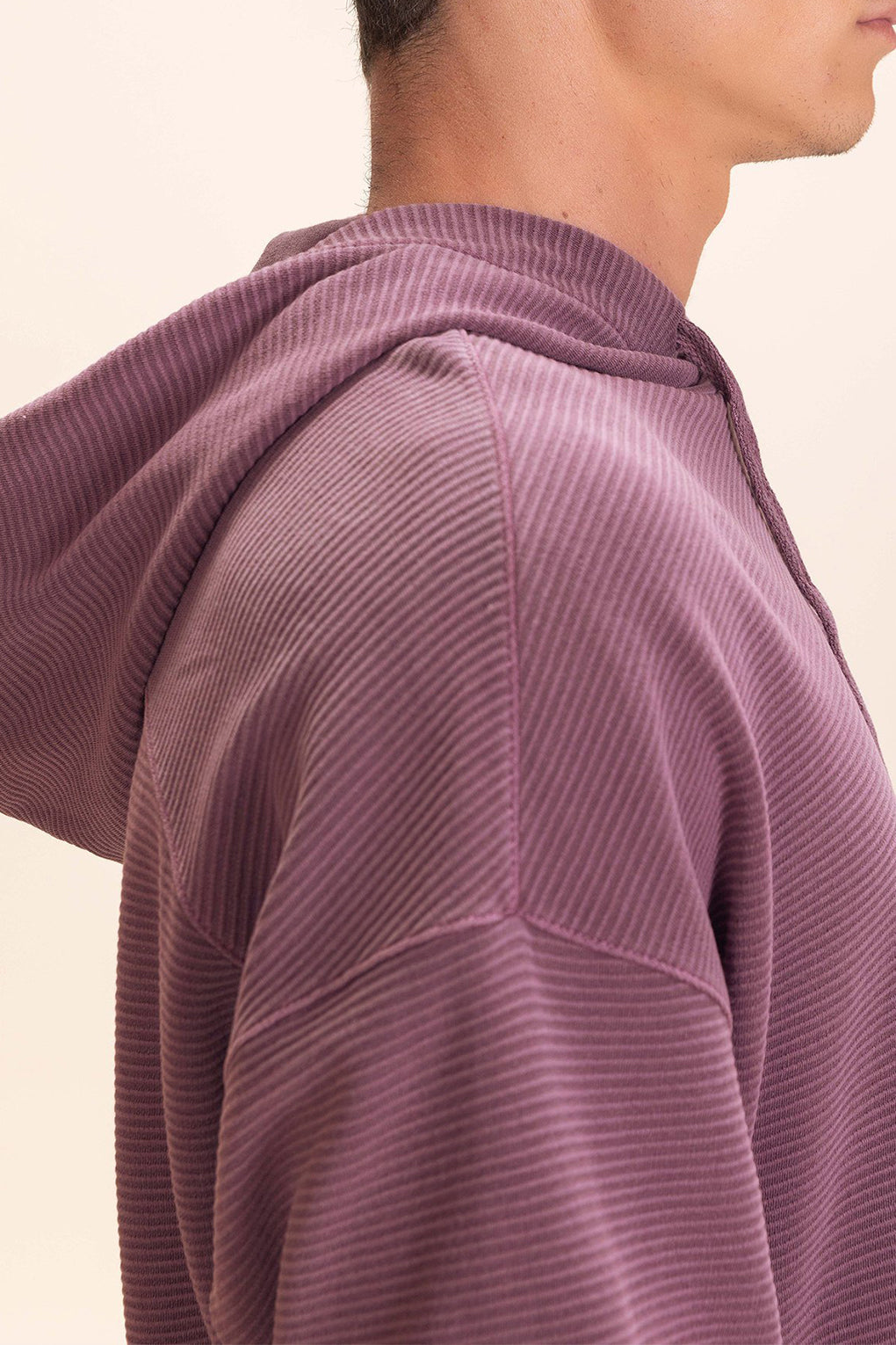 Ribbed Washed Men's Sweatshirt