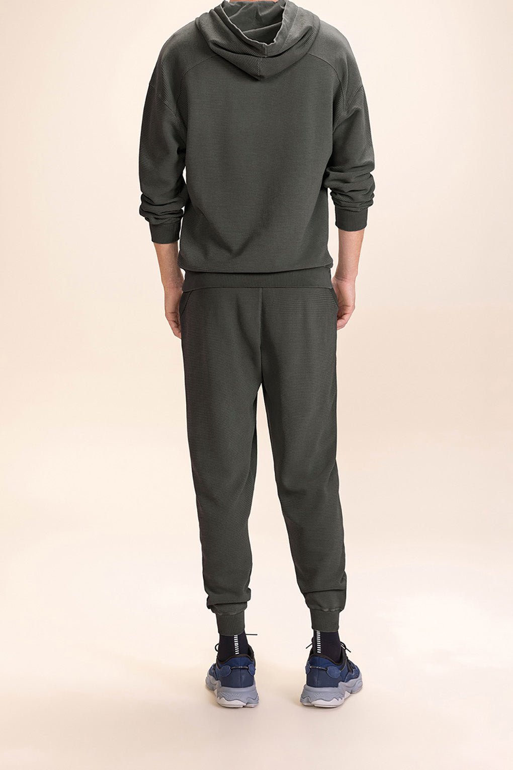 Ribbed Washed Men's Sweatshirt