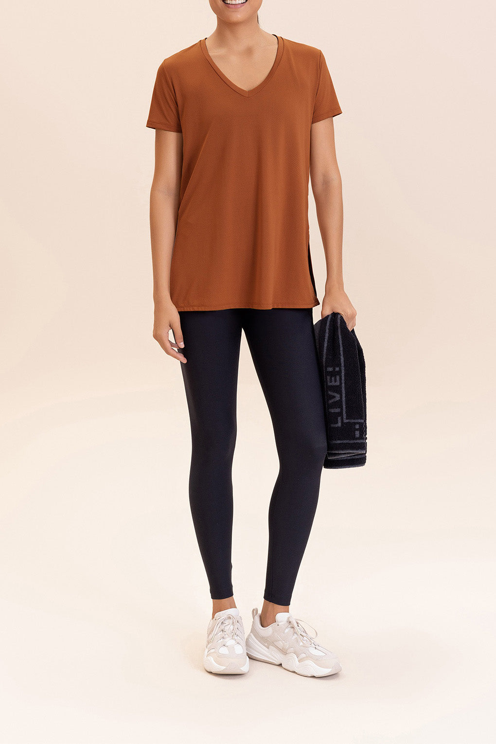 Action V-Neck T-Shirt