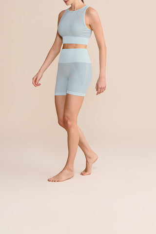 Seamless Diagonal Racerback Sports Bra