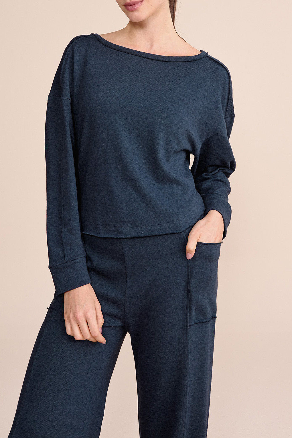 Slow Sweatshirt and Tank Top Set