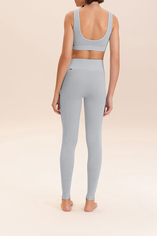 Rib Classic Seamless V-neck Sports Bra
