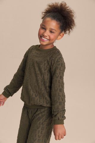 LIVE! Signature Jacquard Kids Pullover