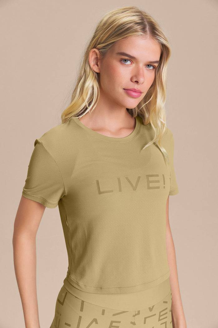 LIVE! Comfort Cropped T-Shirt