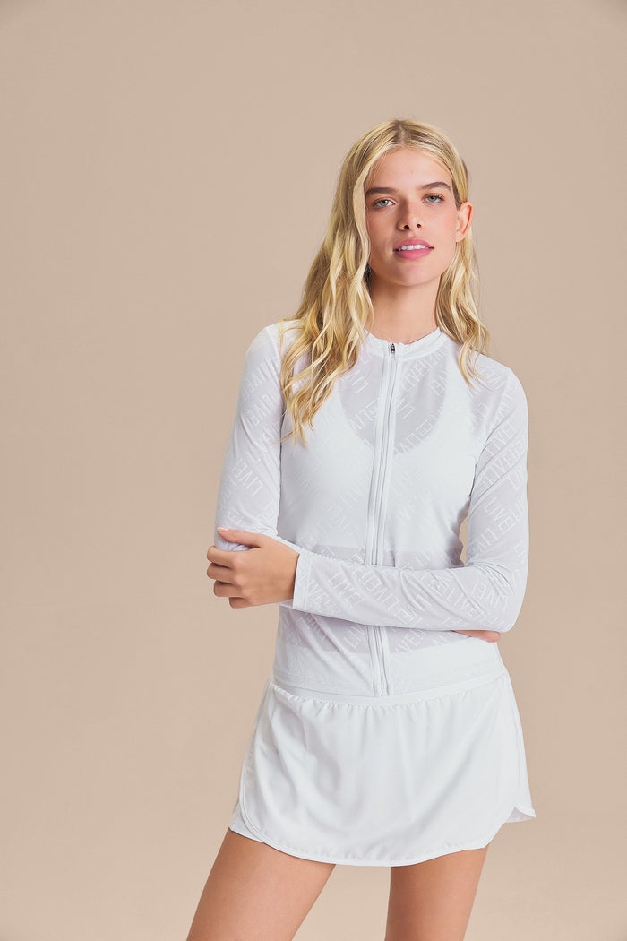 LIVE! Mesh Jacquard Jacket