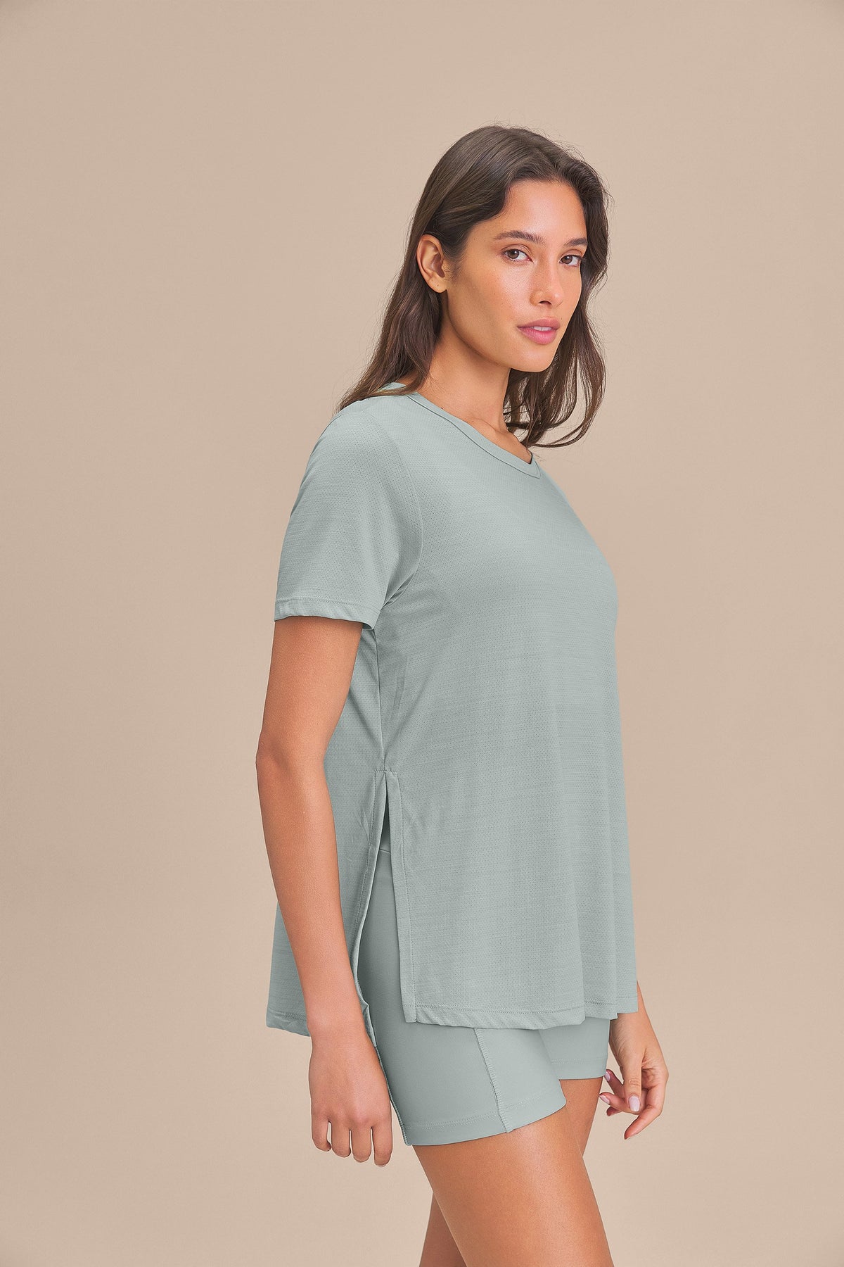 Impulse Green Long Shirt