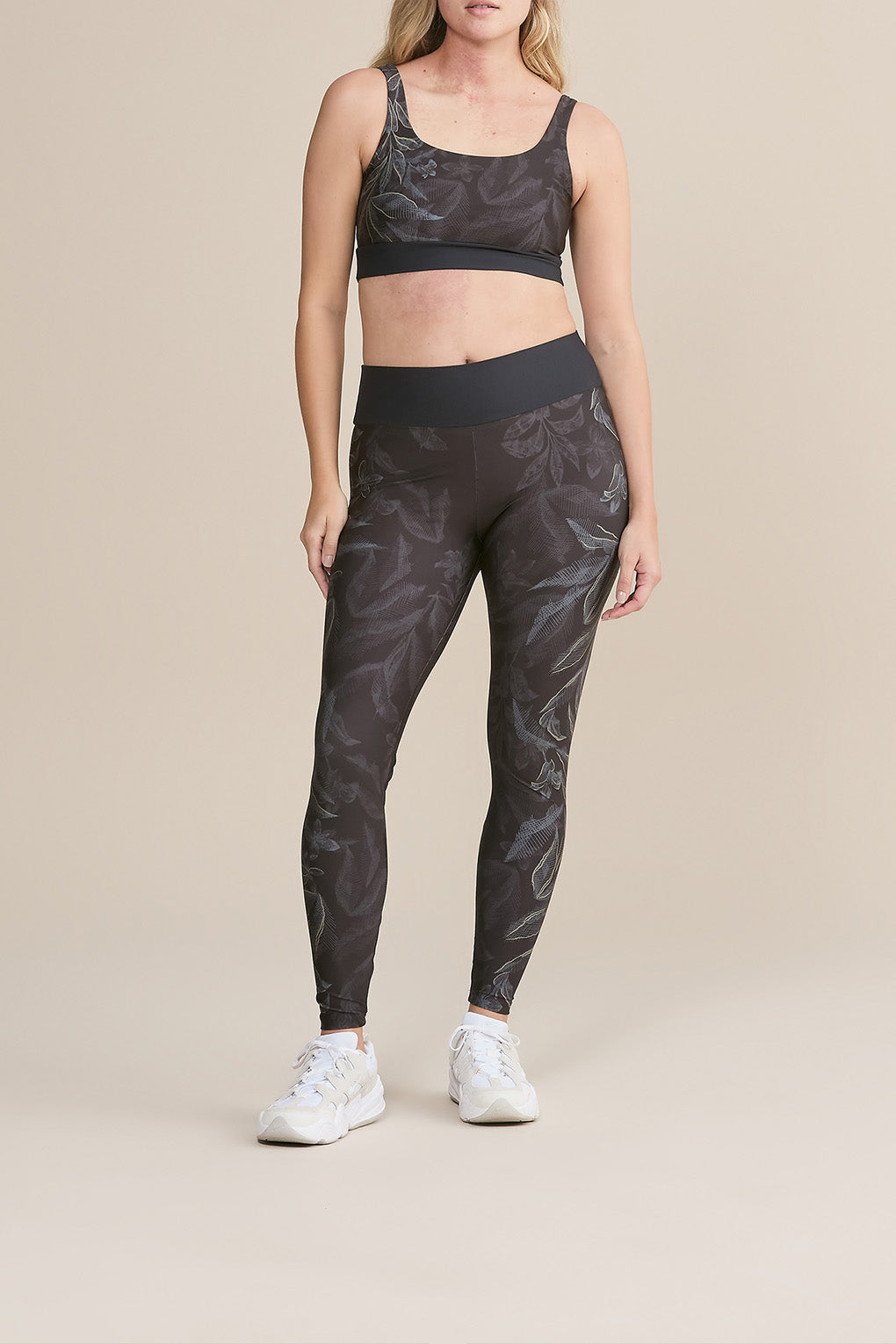 Jungle Dark Sports Bra