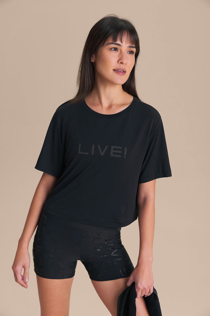 LIVE! Comfort Cropped T-Shirt