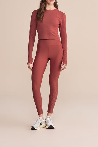 Action Skin® Cut Out Long Sleeve Top