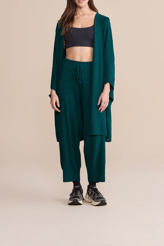CozyMesh Hooded Cardigan