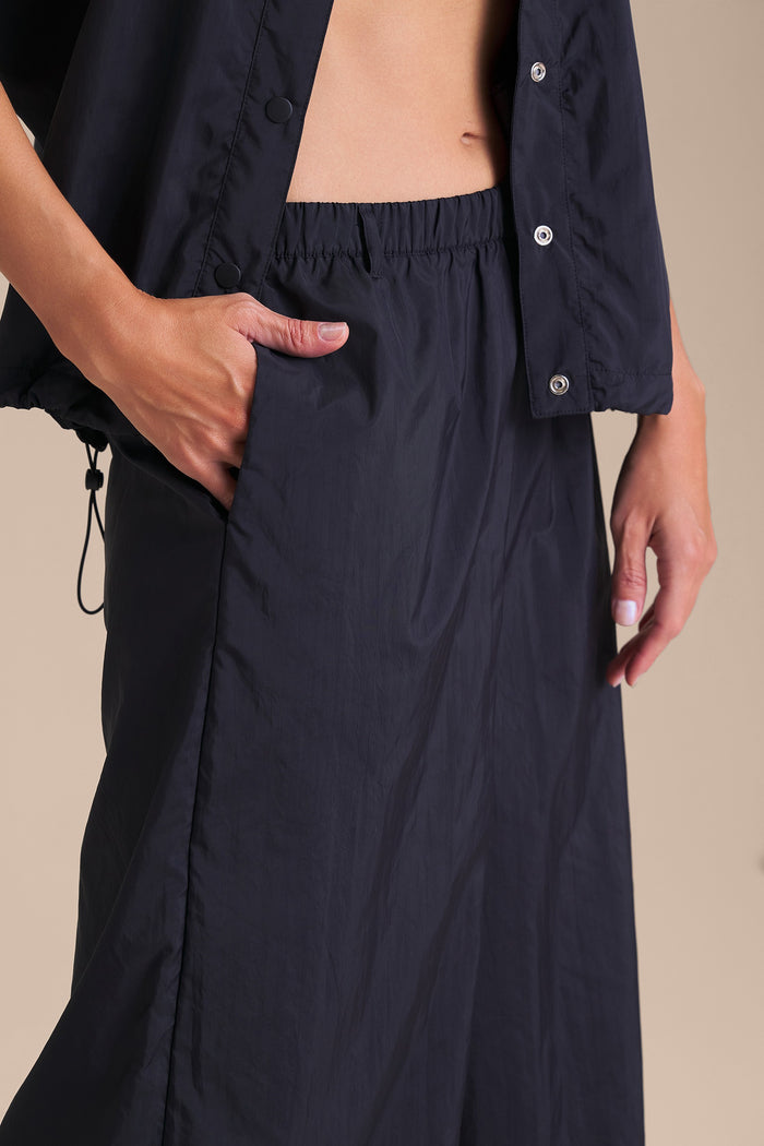 Multi Nylon Net Culotte Pants