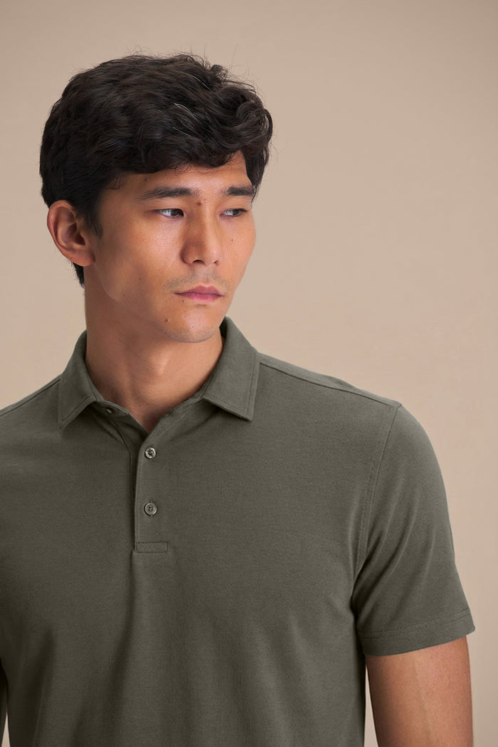 Men's Casual Comfy Polo Shirt