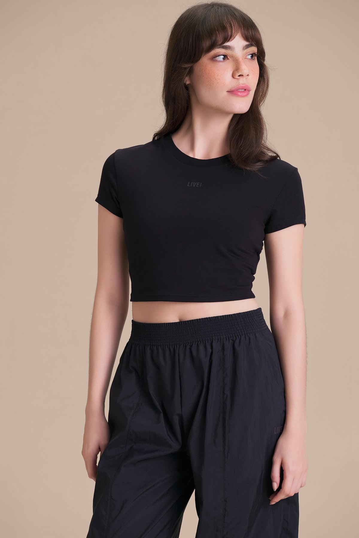 Pima Slim Kids Cropped Top