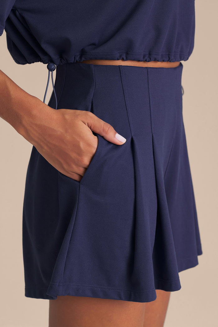 Slam Pleated Shorts