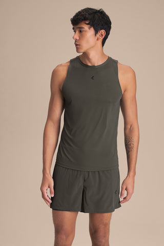 Men Run Slim Tank