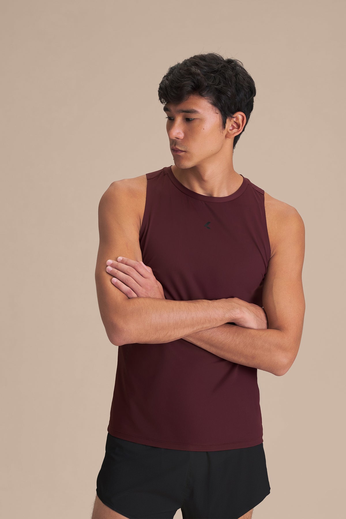Men Run Slim Tank