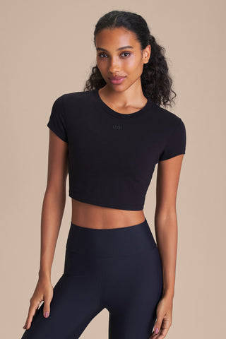 Pima Slim Cropped Top
