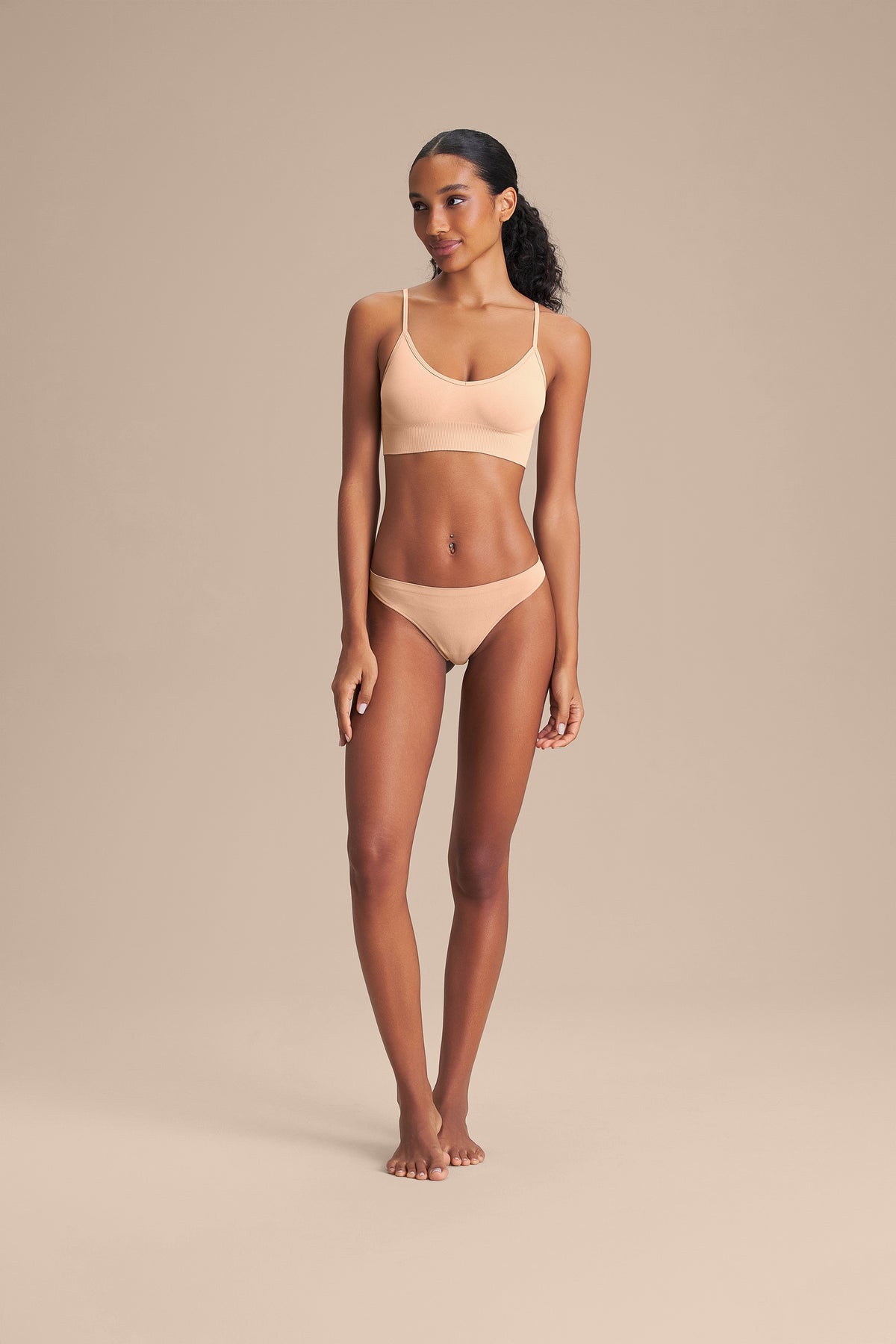 Seamless Micro Basic Thong
