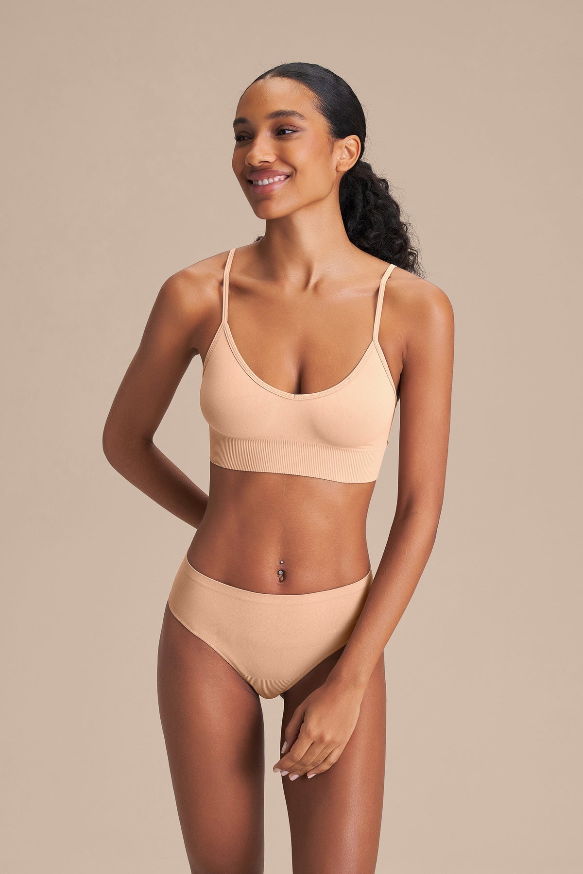 Seamless Racerback Bra