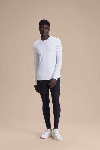 Long Sleeve Train Slim TShirt Men