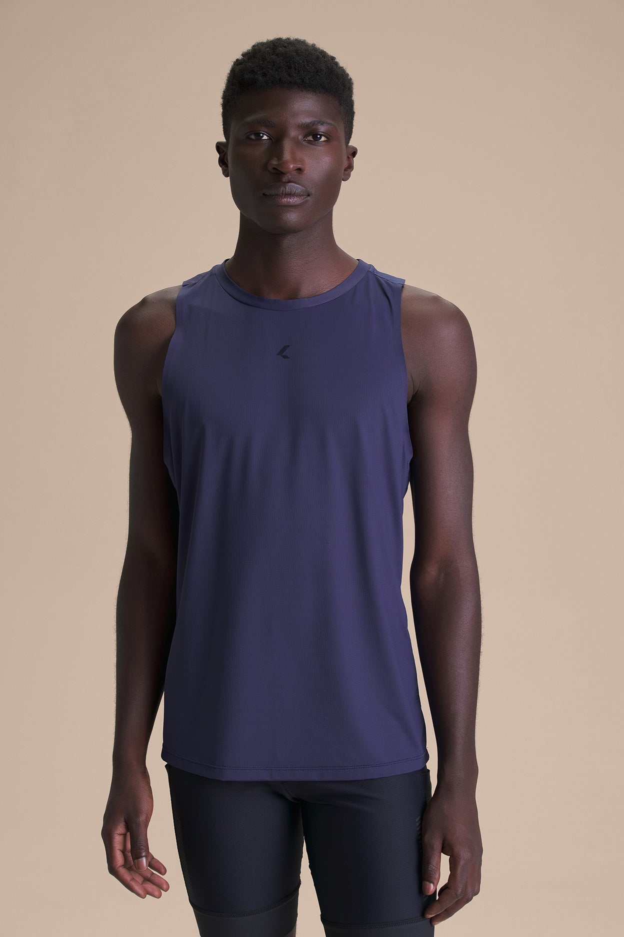 Men Run Slim Tank