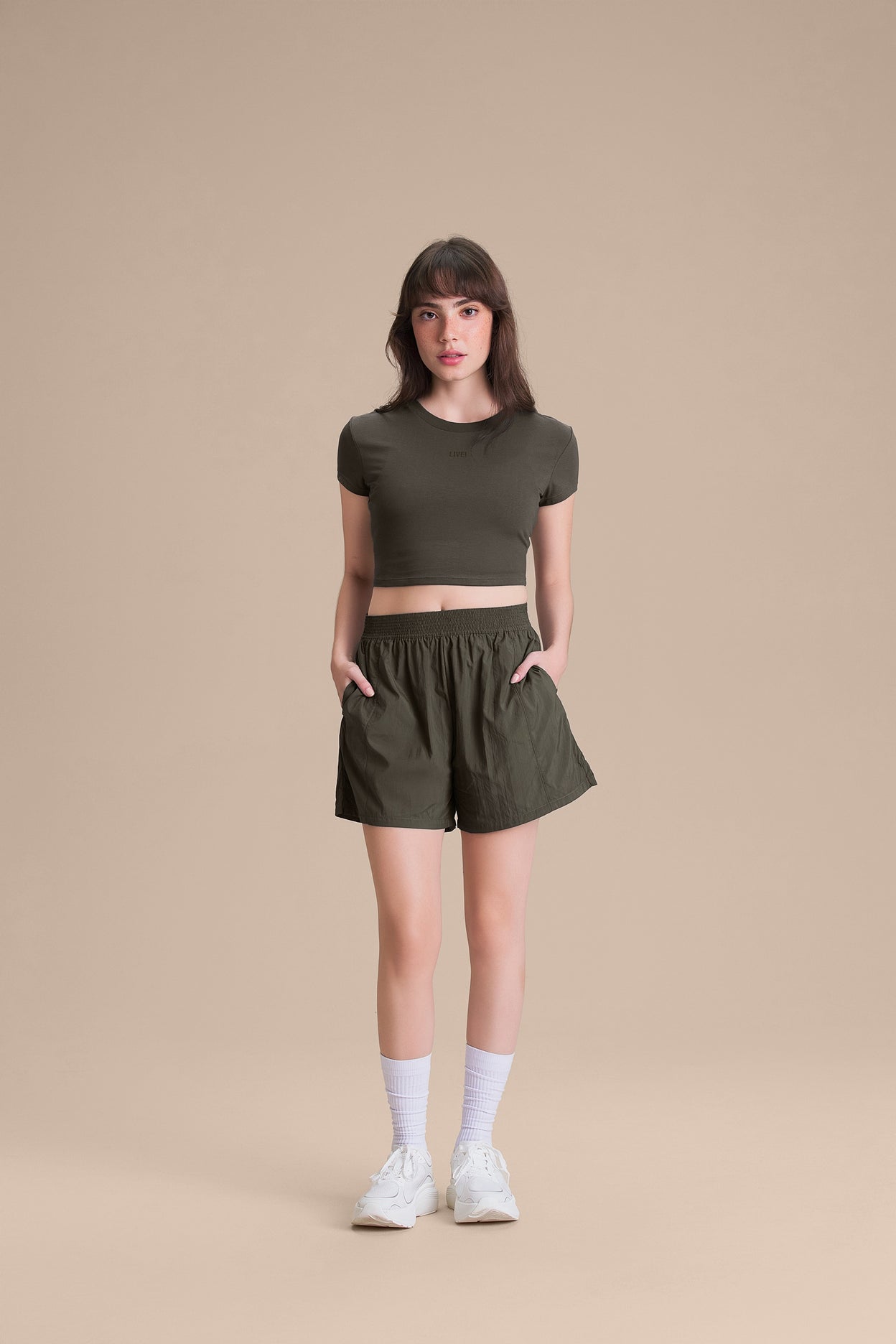 Pima Slim Kids Cropped Top